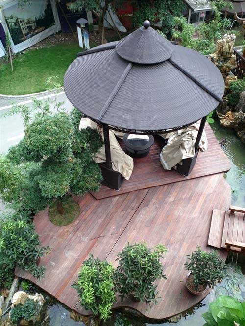 半山华府别墅施工现场