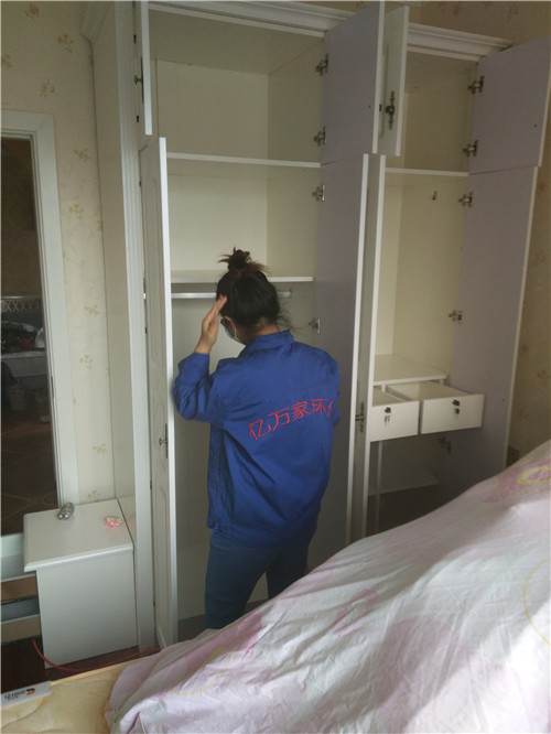 紫御江山某住户除甲醛